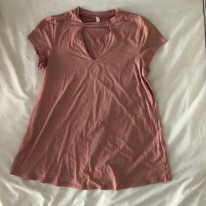 Soft cutout top